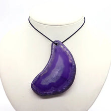 Load image into Gallery viewer, Top drilled irregular agate pendant for necklaces