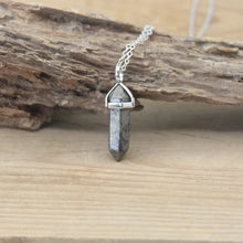 Load image into Gallery viewer, Boho quartz bullet necklace for women