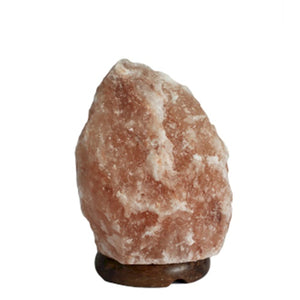 Soothing Himalayan salt lamp for yoga and spa rooms