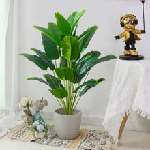 Load image into Gallery viewer, artificial plant with realistic tropical leaves