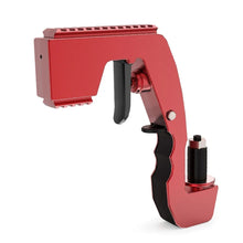 Load image into Gallery viewer, Red and black Champagne spray gun with ergonomic grip