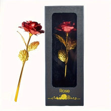 Load image into Gallery viewer,  luxury golden rose flower keepsake gift