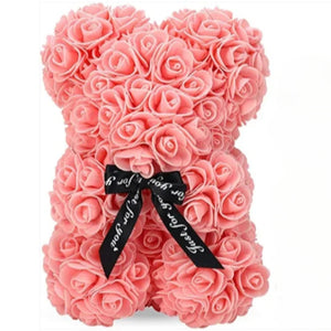 Romantic Rose Bear for Valentine's Day Gift