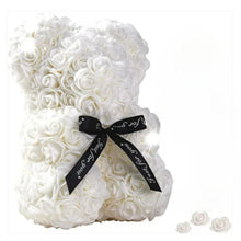 Load image into Gallery viewer, Valentine’s Day forever rose teddy bear decorative romantic keepsake