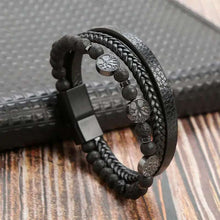 Load image into Gallery viewer, Men&#39;s Buckle Leather Multi-Layer Bracelets Gifts For Him