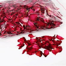 Load image into Gallery viewer, romantic silk rose flower-bath dry flower petal-confetti wedding-rose petals confetti tesco-biodegradable confetti-cheap biodegradable confetti-petal confetti-rose petals-how to dry rose petals-edible rose petals-dried roses-spa whitening shower aromatherapy bath