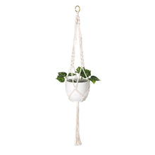 Load image into Gallery viewer, Macrame Rope Plants Hanger ¦ Handmade Macrame Pot Holder