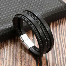Load image into Gallery viewer, Men&#39;s Buckle Leather Multi-Layer Bracelets Gifts For Him