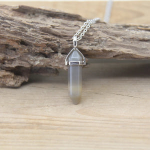 Bullet Point Necklaces ¦ Quartz Bullet Pendant ¦ Super Gift Online