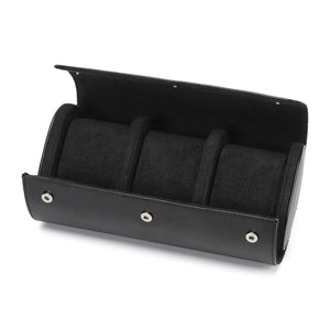 3/2/1 Slot Watch Roll Travel Case Cow Leather ¦ Travel Watch Case 3 Slot
