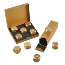 Load image into Gallery viewer, Luxury aluminum alloy whisky dice gift set for men