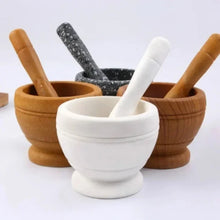 Load image into Gallery viewer,  Resin mortar and pestle for spice and herb preparation