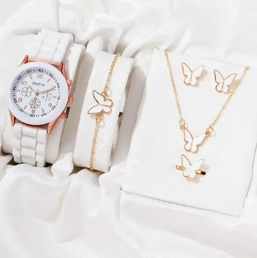 women watch with bracelet set and necklace, watch sets for women, set of bracelet watch female, jewerly and watches, gift set for women, set with watch and bracelet, sets watch, set lady watches, women jewellery watch set