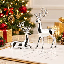 Load image into Gallery viewer, Small reindeer Christmas ornaments for table