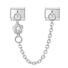 Load image into Gallery viewer, Women’s stainless steel Italian letter charms