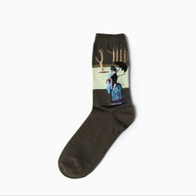Load image into Gallery viewer, Artistic oil painting series socks for collectors