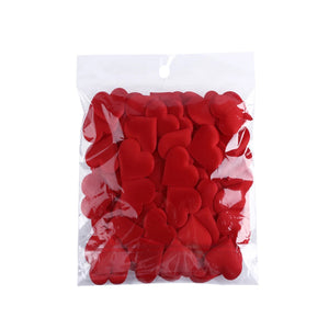 Sponge heart petals for table scatter or party toss