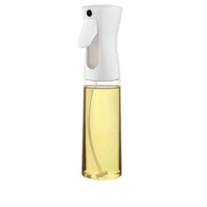 Transparent oil dispenser sprayer for kitchen use.