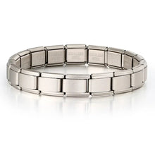 Load image into Gallery viewer, Steelight silver Stainless Steel bracelet  Italian charm set compatible with 9mm bracelets