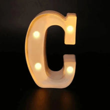 Load image into Gallery viewer, Stylish LED letters for indoor party decorations