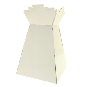 Protective vase box for floral bouquet transportation