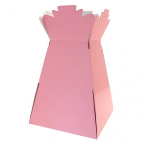 Protective vase box for floral bouquet transportation