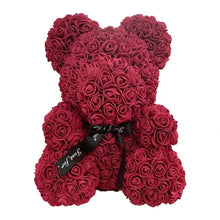 Load image into Gallery viewer, teddy-bear-roses-forever-rose-teddy-bear-valentines-rose-bear-gift-box-teddy-bear-roses-rose-teddy-bear-uk-forever-rose-teddy-bear-uk-rose-bear-gift-box