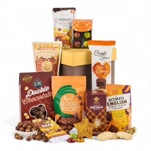 Thornton & France Chocolate Lovers Hamper with luxury treats and truffles