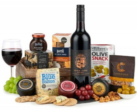 three cheese, cheese and pate hamper uk-cottage delight pate hamper-luxury cheese and wine hampers uk-best cheese and pate hampers-m&s hampers-cheese & pate and wine hampers