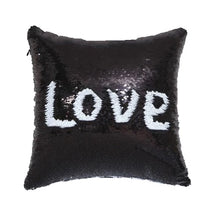 Load image into Gallery viewer, Sequin throw pillowcase for living room decoration