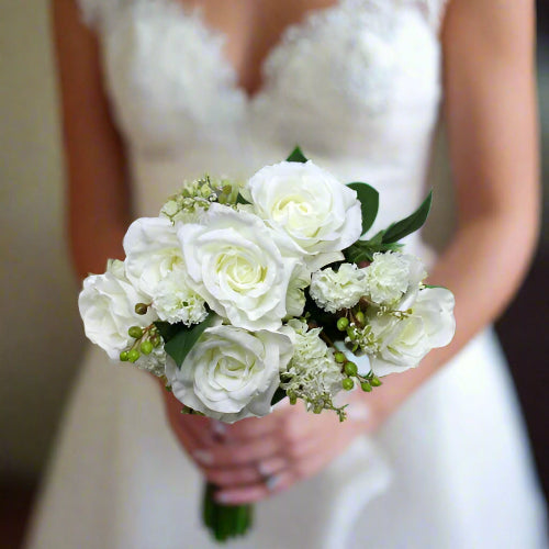 Elegant Silk Rose Flower Arrangement – Wedding & Event Decoration, Free UK Shipping!