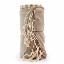 Load image into Gallery viewer, Versatile cotton shawl, blanket, and picnic mat