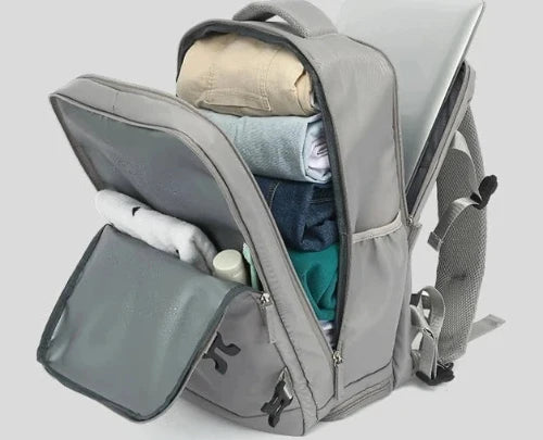 Unisex travel laptop backpack for men and women with large capacity