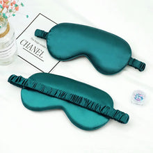 Load image into Gallery viewer, Lightweight silk eyepatch for travel use