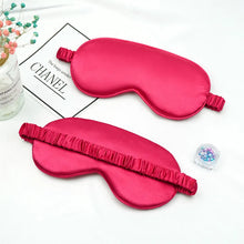 Load image into Gallery viewer, Soft silk sleep eye mask for relaxation