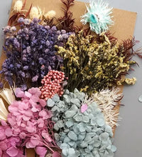Load image into Gallery viewer, Real pressed flowers for resin keychains and handmade gifts