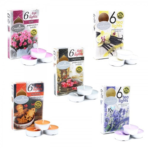 Assorted tealight candles in 2 boxes perfect for gifting