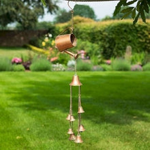 Load image into Gallery viewer, windchime, wind chime bells copper, shell wind chime, outdoor wind chime bamboo, new home gifts, home decoration, home decor, glass windchimes, garden ornament, garden decor, decoration home, copper wind chimes collection, copper tubes ornaments