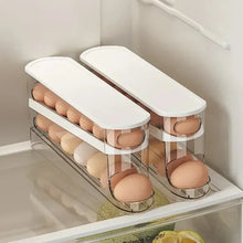 Load image into Gallery viewer, automatic rolling egg holder for refrigerator storage