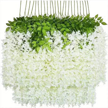 Load image into Gallery viewer, Wisteria vine wedding decoration flowers