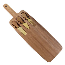 Load image into Gallery viewer,  Gourmet cheese cutting board ideal for entertaining and gifting