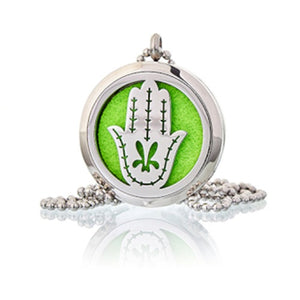 Aromatherapy diffuser jewelry necklace for stress relief