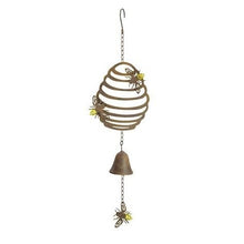 Load image into Gallery viewer, Beehive wind chime for outdoor home decor