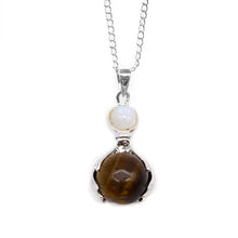 Load image into Gallery viewer, Spiritual gemstone necklace for wellness and harmony