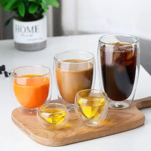 Load image into Gallery viewer, double walled glass-double walled glasses-double walled coffee cups sainsbury&#39;s-bodum double wall glass-double walled glasses asda-double-walled glasses ikea