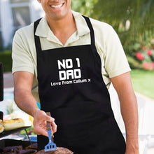Load image into Gallery viewer, custom dad apron for cooking and BBQ