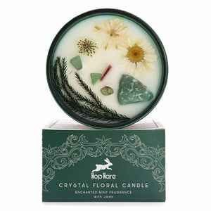 Valentine Day The Lovers Hop Hare Crystal Magic Flower Candles
