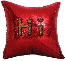 Load image into Gallery viewer, Decorative magic sequin pillowcase with color change