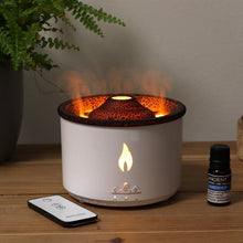 Load image into Gallery viewer, Essential oil ultrasonic humidifier with flame-style mist