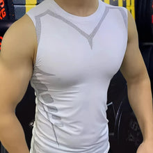 Load image into Gallery viewer, mens compression tank top gym workout vest